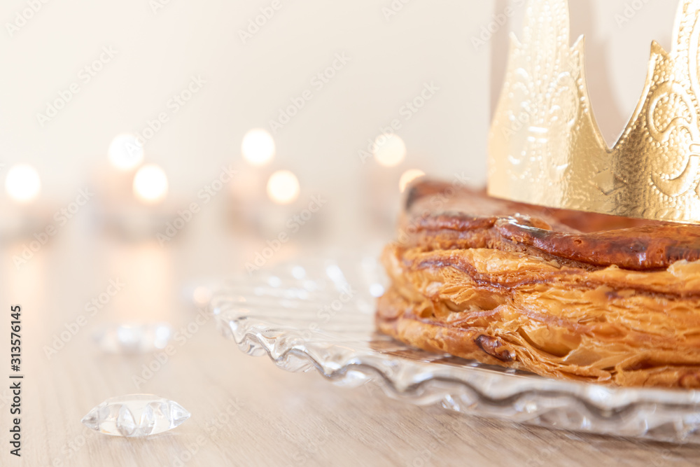 Galette des rois during the epiphany