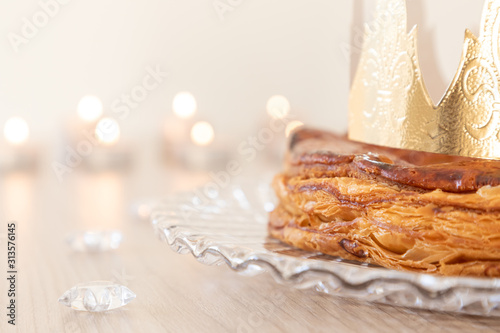 Obraz na płótnie Galette des rois during the epiphany w salonie
