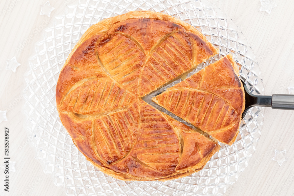 Galette des rois during the epiphany