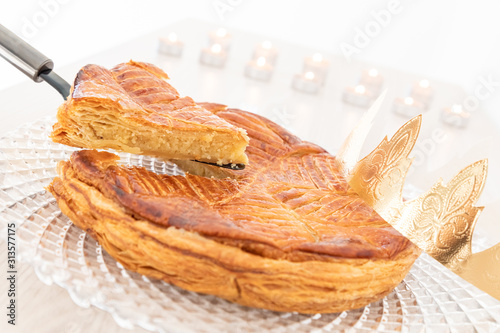 Obraz na płótnie Galette des rois during the epiphany w salonie