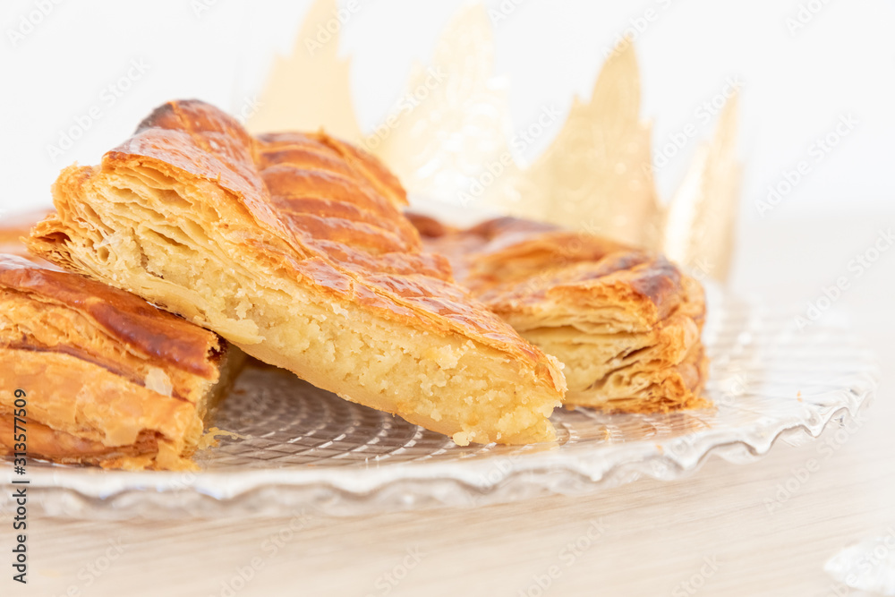 Galette des rois during the epiphany