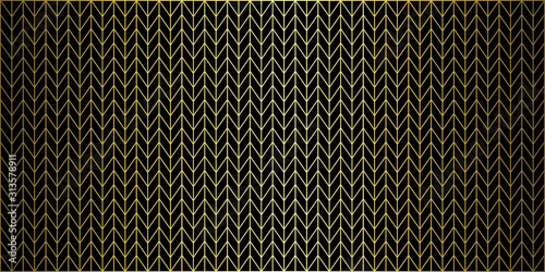 geometric black and gold background