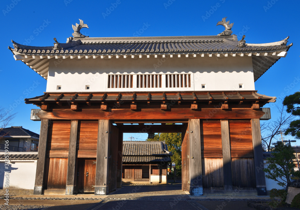 Fototapeta premium 掛川城大手門