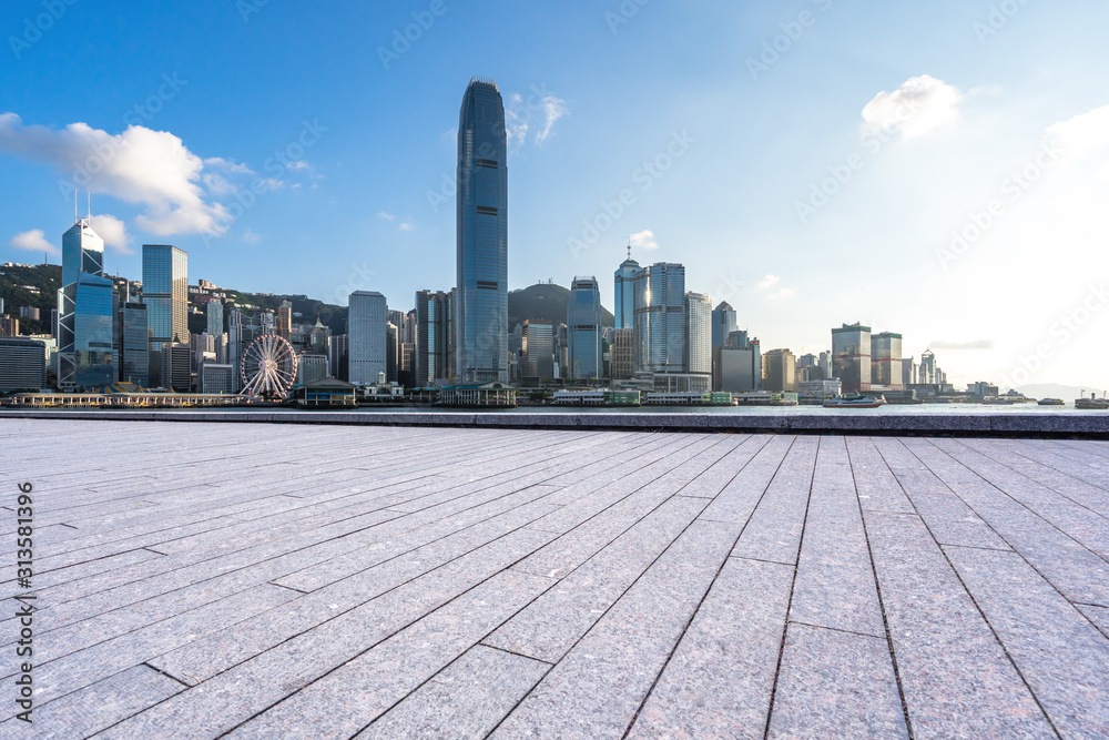 Obraz premium city skyline