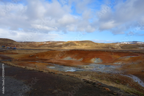 Seltun geothermal hot spring area
