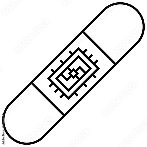 Biological Robotic Entities Concept Vector Icon Design