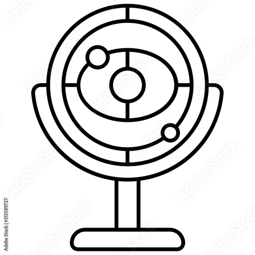 Momentum Vector Icon Design Concept