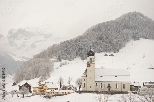 church in the mountains