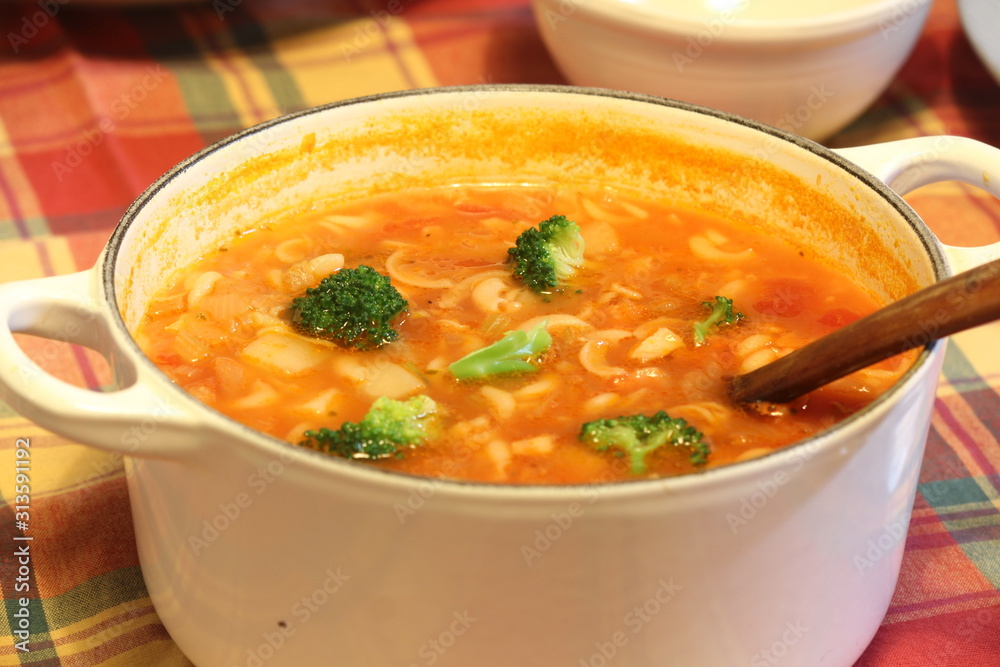 ミネストローネ作り ミネストローネ作り