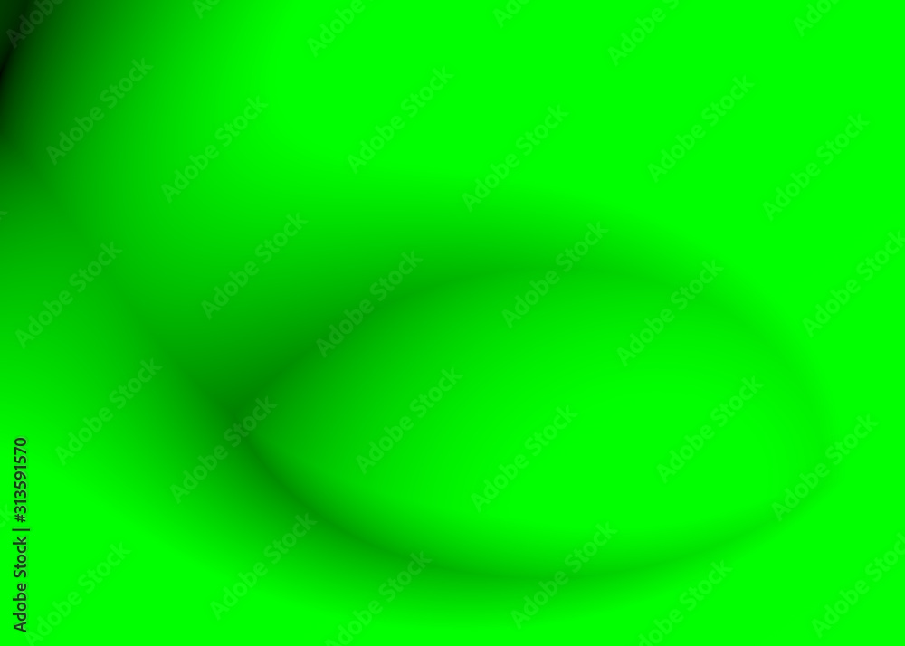 Abstract green smooth gradient background