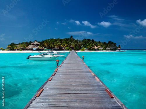 Tropical island paradise - Maldives - Indian Ocean