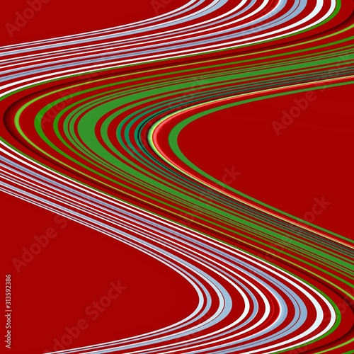 Red green pink abstract colorful background