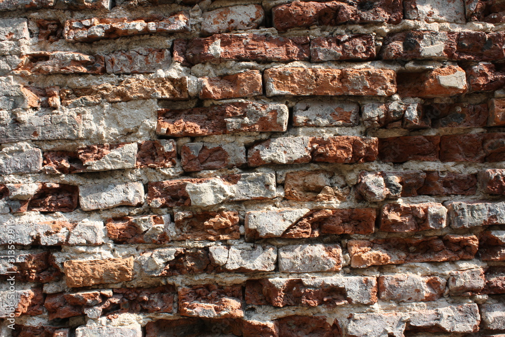 stone brick wall.