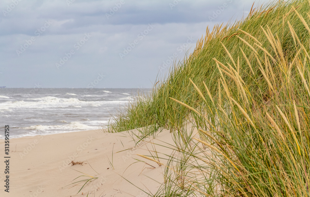 beach scenery at Spiekeroog