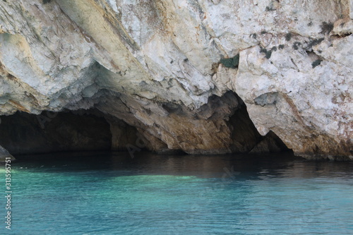 Poseidon's Face in Zakynthos nahe Porto Vromi Beach in Griechenland