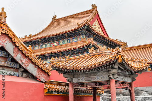The forbidden City in beijing