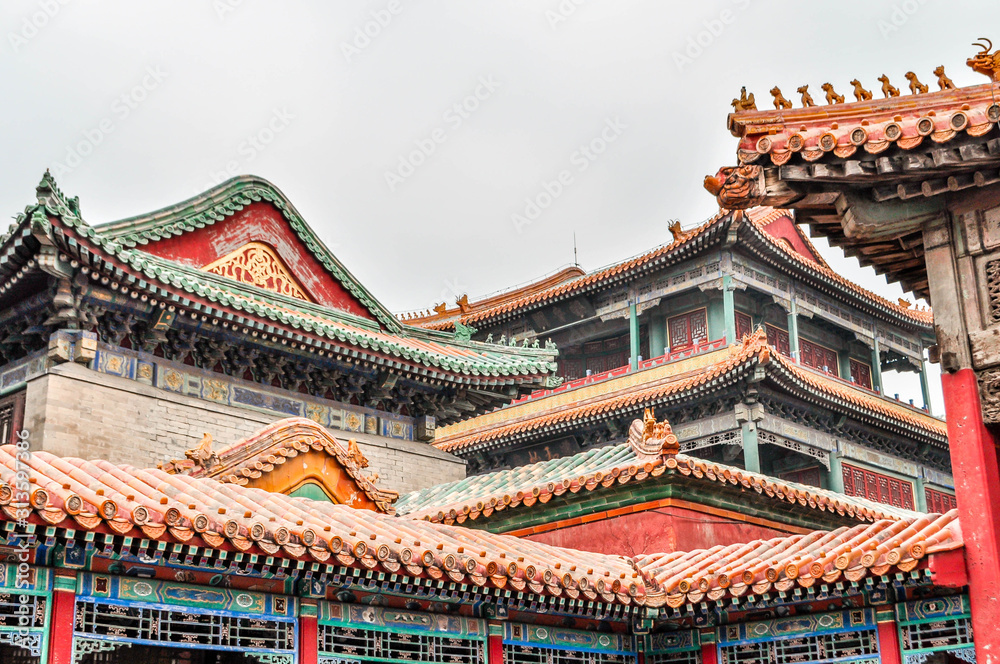 Fototapeta premium The forbidden City in beijing