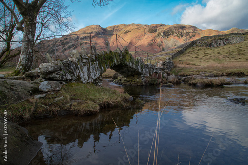 Slater Bridge Little Langdale English Lakes photo