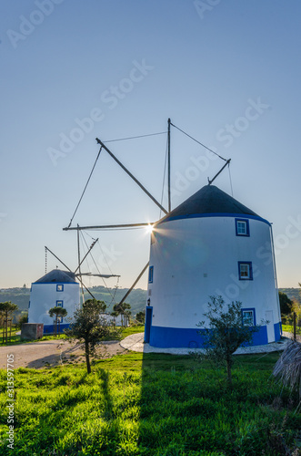 A typical Portuguese windmill in Sintra, Portugal