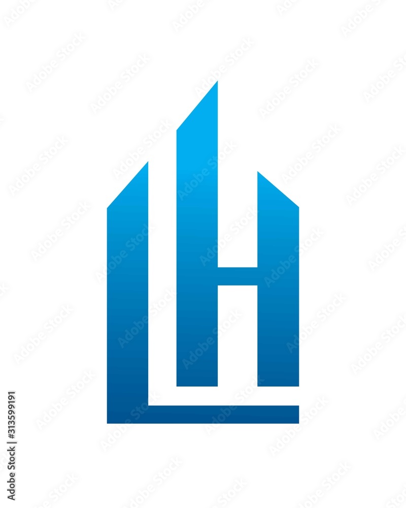 LH Initials Logo LH Initials Logo