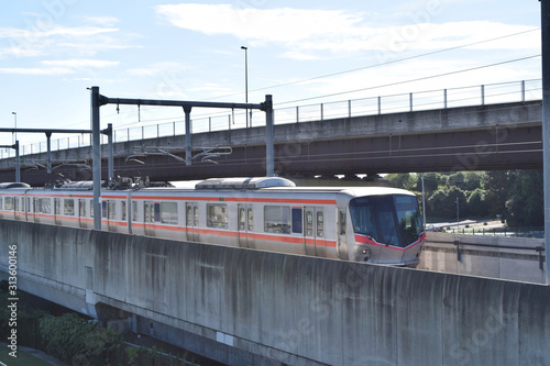 Suburban train of Greater Tokyo Area (Tsukuba Express)