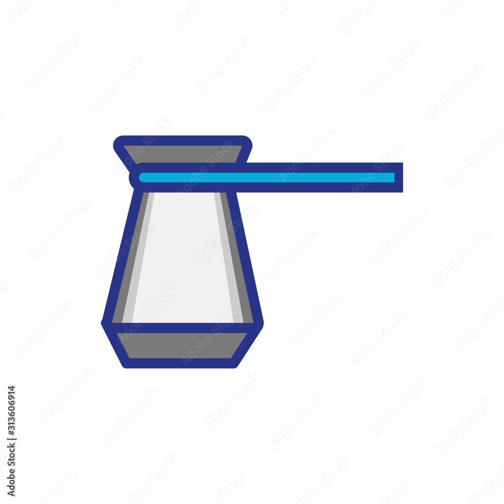 coffee kettle drink isolated icon coffee kettle drink isolated icon