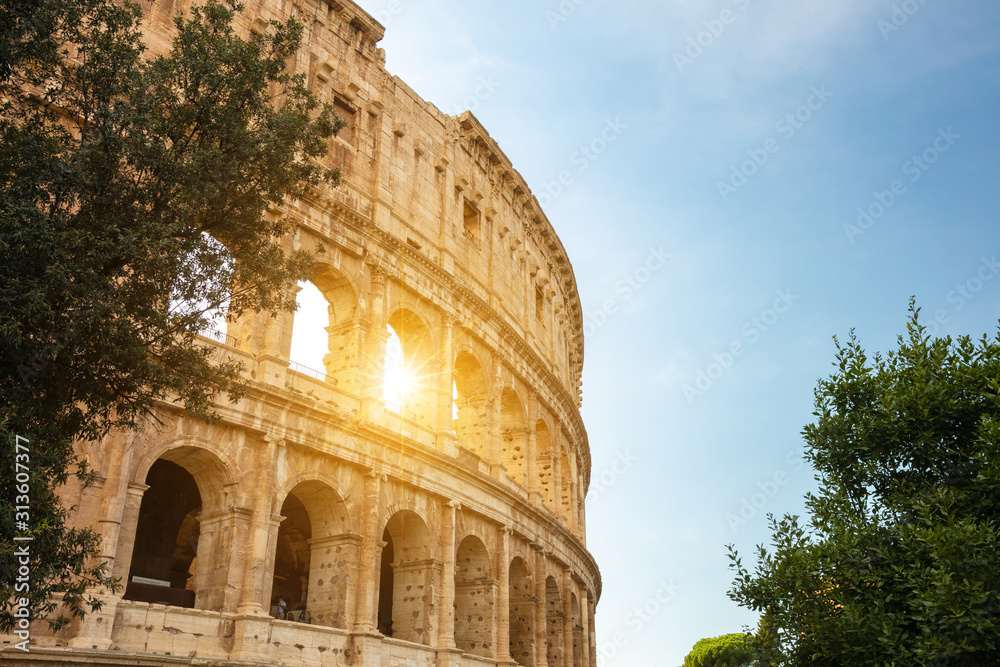 Colosseum in Rome, Lazio, Italy