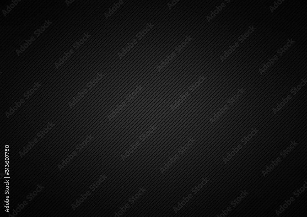 Abstract black vector background with stripes