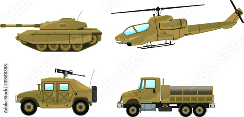 desert war vehicles