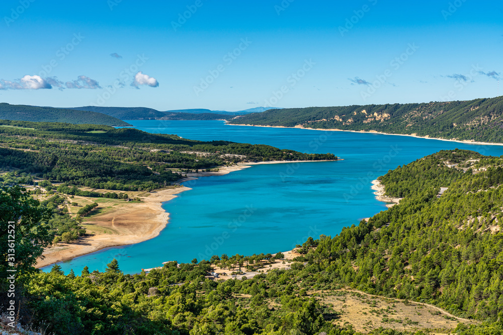 Lake Sainte-Croix, Verdon Gorge, Provence in France