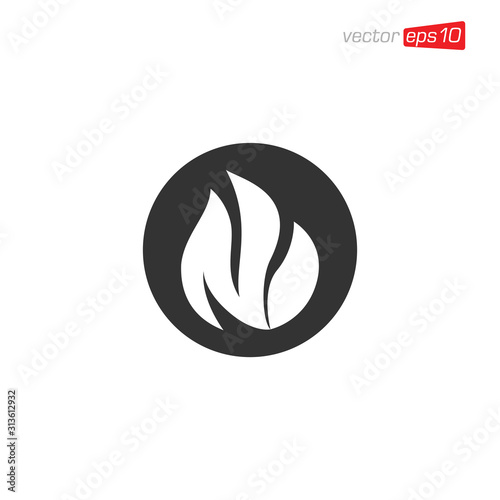 Fire Icon Design Vector illustration