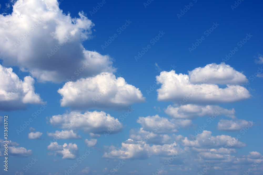 blue sky and white clouds nature background blue sky and white clouds nature background
