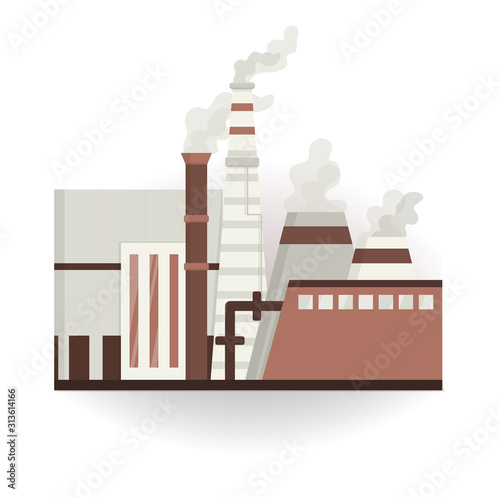 Air pollution and dirty environment danger concept