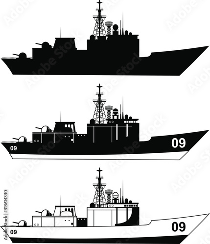 war ship icons