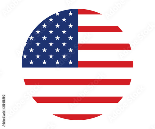 Modern Map, United States, USA vector, Independence day background