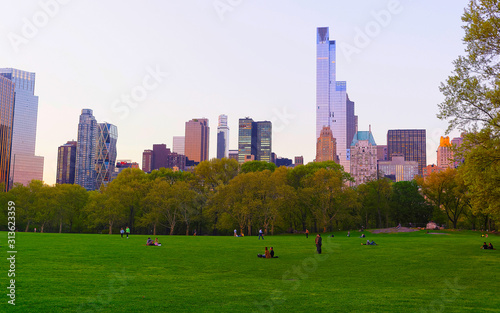 Photography Central park South New York, great design for any purposes
