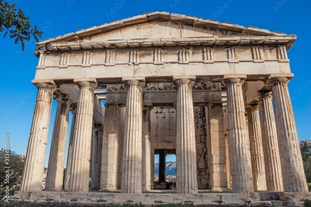 The Temple of Hephaestus or Hephaisteion The Temple of Hephaestus or Hephaisteion