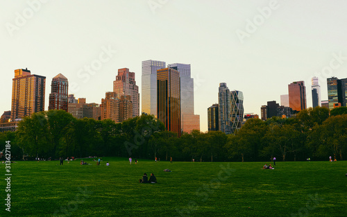 Obraz na płótnie Central park South New York, great design for any purposes
