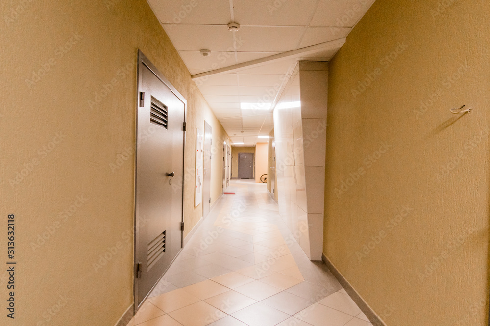 Russia, Moscow- September 05, 2019: interior room public place, staircase