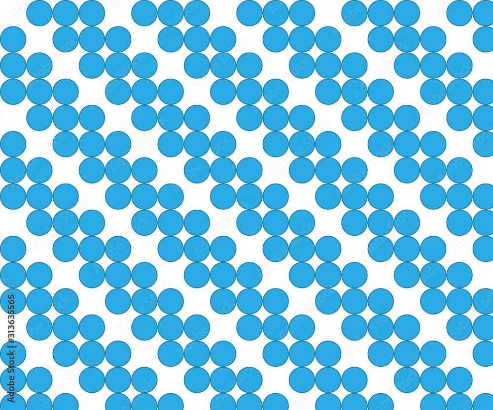 Repeating circle shape vector pattern Repeating circle shape vector pattern