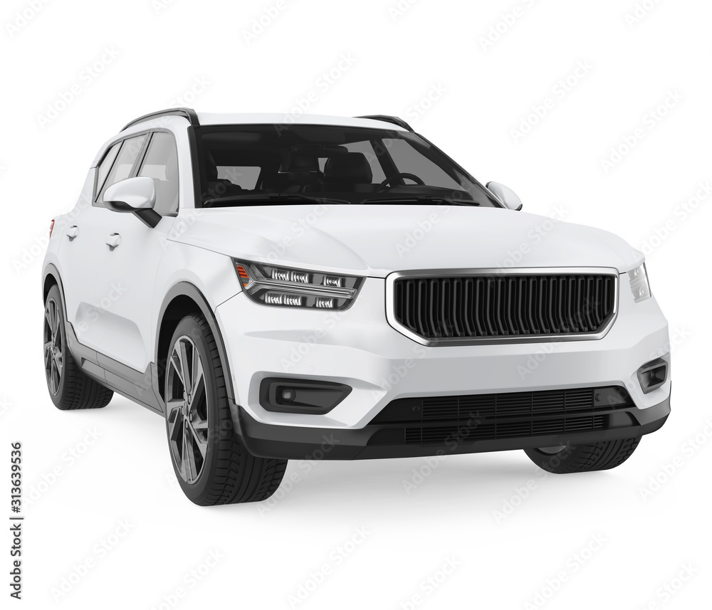 SUV Car Isolated SUV Car Isolated