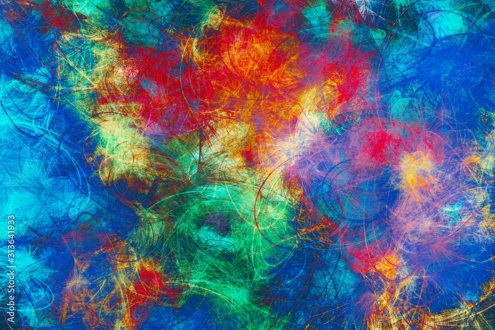 Artistic painted background. Variety paint mix in shades of red and blue. Multi color pattern. Abstract artwork. Artistic painted background. Variety paint mix in shades of red and blue. Multi color pattern. Abstract artwork.