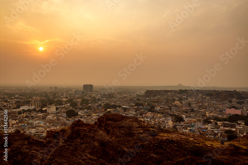 Jodhpur ( Also blue city) is the second-largest city in the Indian state of Rajasthan and officially the second metropolitan city of the state.