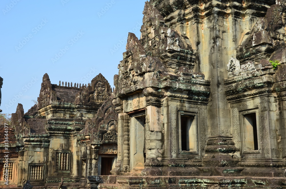 Schöner Tempel-Komplex in Angkor: Banteay Samré