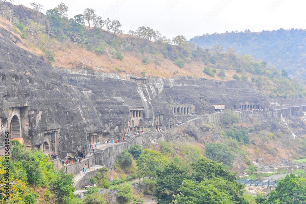 Ajanta Caves, Ancient Buddhist Monument Near Aurangabad
