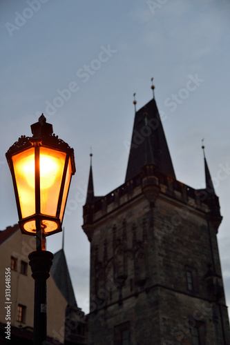 lamp on the street