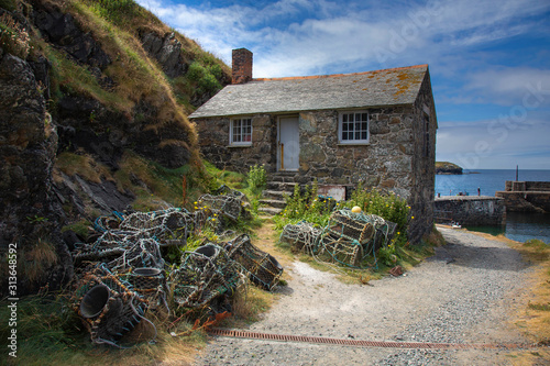 Fisherman's cottage at Mullion Cove, Cornwall