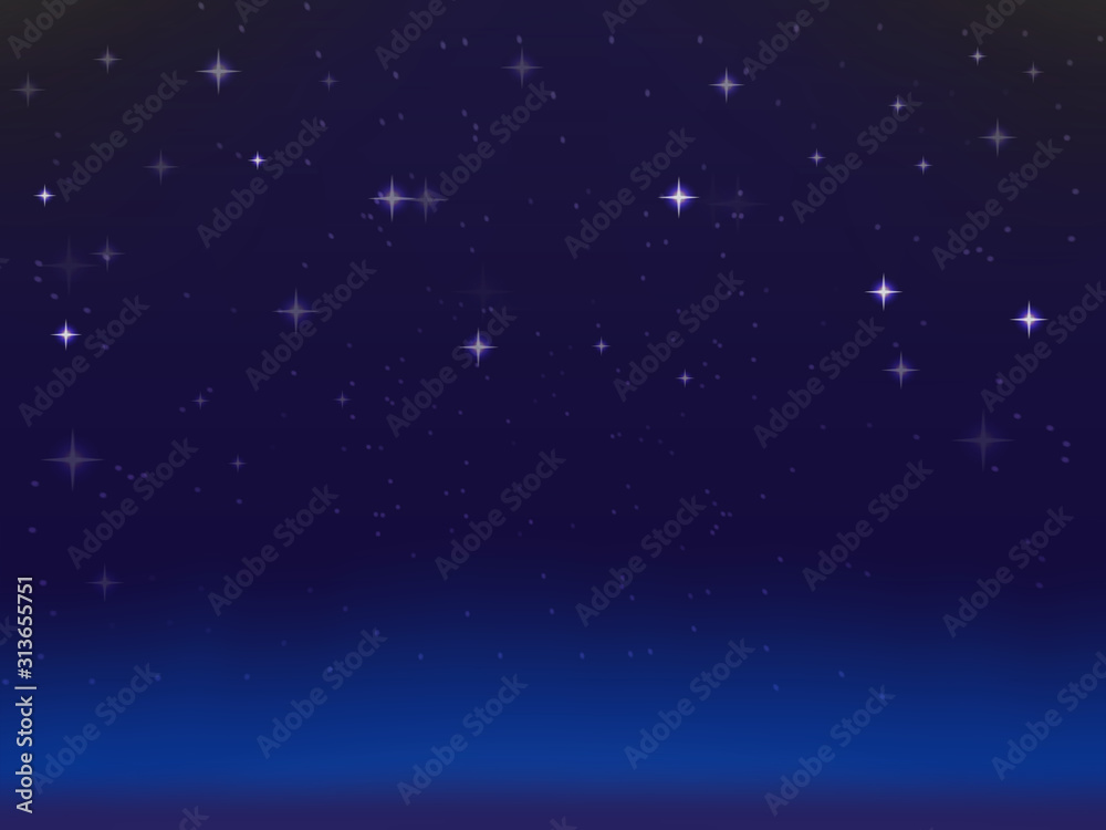 Obraz premium beautiful realistic background of starry sky and nebula