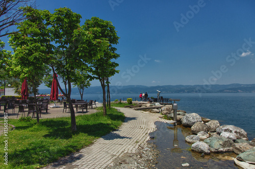 Fototapeta Naklejka Na Ścianę i Meble -  Lake Sapanca in Sakarya, in summer time, Turkey