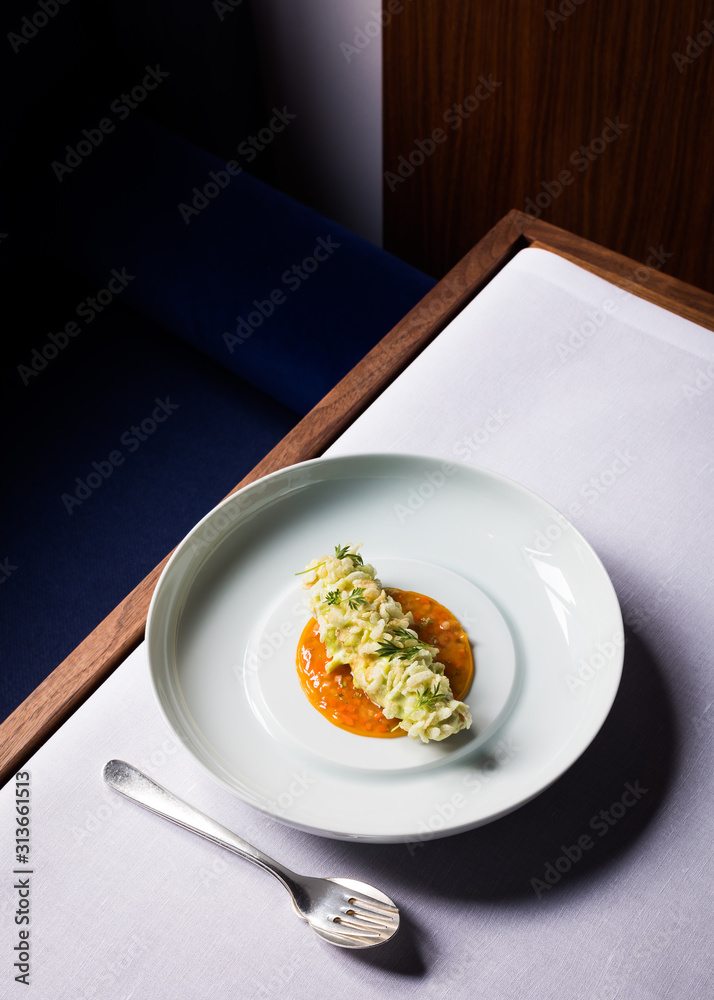 High angle view of food served on plate High angle view of food served on plate